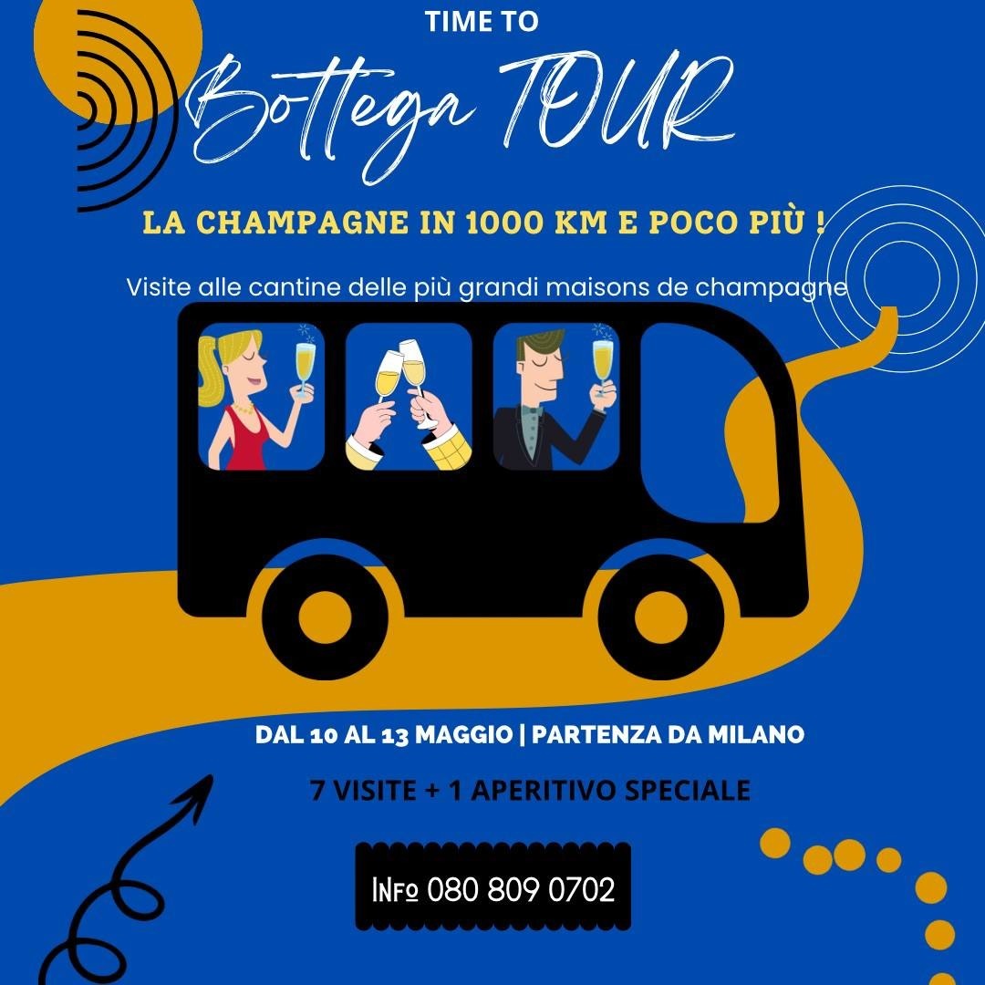 Bottega Tour!! 10 - 13 Maggio 2023